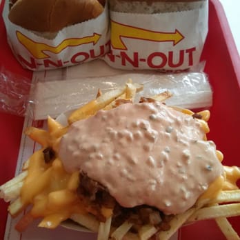 In-N-Out Burger - Two Hamburgers and Animal Style Fries - Fast Food Near Me - Millbrae, California In-N-Out Burger - Two Hamburgers and Animal Style Fries - Fast Food Near Me - Millbrae, California