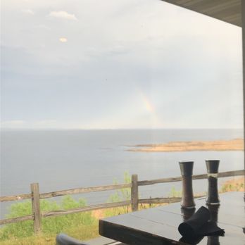 Freshwater Tavern - The view from our table this evening! - New American Near Me - Gladstone, Michigan Freshwater Tavern - The view from our table this evening! - New American Near Me - Gladstone, Michigan