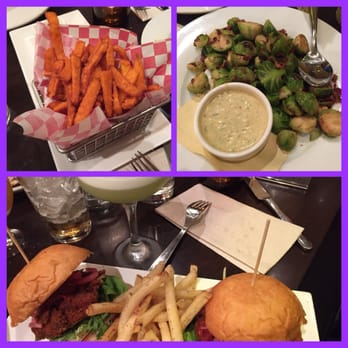 Cinema Grill - Sweet potato fries, bacon Brussel sprouts, crispy chicken sliders w/ fries & cucumber drink. Good stuff. - Comfort Food Near Me - Alameda, California Cinema Grill - Sweet potato fries, bacon Brussel sprouts, crispy chicken sliders w/ fries & cucumber drink. Good stuff. - Comfort Food Near Me - Alameda, California