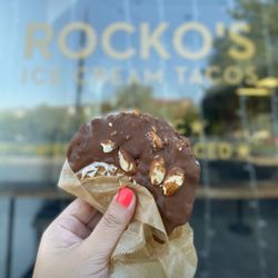 Rocko's Ice Cream Tacos - ice cream taco