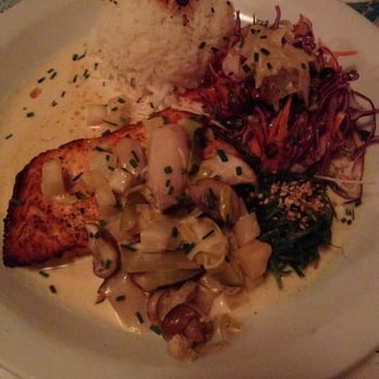 Atlas Bar - Salmon steak platter: I could eat this everyday - Modern European Near Me - Copenhagen, 84