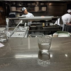 Salt New American Table - Kitchen view at chef's table