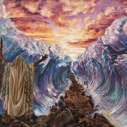 McKenney Intermediate School - Moses parting the red sea