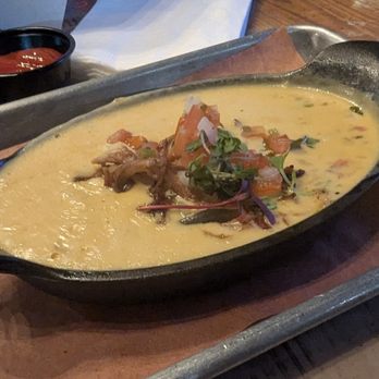 Bayou Heights Bier Garten - Beer Queso with Brisket - Bars Near Me - Houston, Texas Bayou Heights Bier Garten - Beer Queso with Brisket - Bars Near Me - Houston, Texas