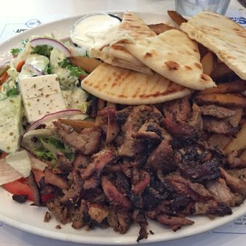 Souvlaki Bar - 1/2lb Porc Gyro platter - Greek Near Me - Laval, Quebec Souvlaki Bar - 1/2lb Porc Gyro platter - Greek Near Me - Laval, Quebec