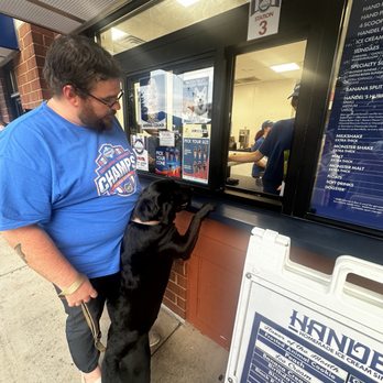 Handel's Homemade Ice Cream Cornelius  - Finn ordering his treat! - Ice Cream & Frozen Yogurt Near Me - Cornelius, North Carolina