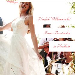 Forever Brautmoden - Webseite