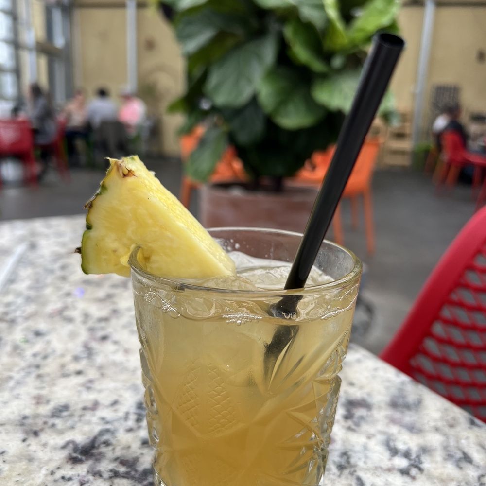 Taco Boy - a pineapple drink in a glass - Mexican Near Me - Summerville, South Carolina