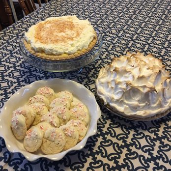 Gene's Variety - Coconut creme and lemon merengue pies! Cookies are homemade and NOT from Gene's but were part of our holiday spread! - Delis Near Me - Milford, Massachusetts Gene's Variety - Coconut creme and lemon merengue pies! Cookies are homemade and NOT from Gene's but were part of our holiday spread! - Delis Near Me - Milford, Massachusetts