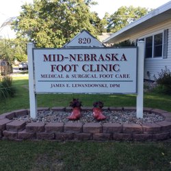 Mid Nebraska Foot Clinic - Business sign