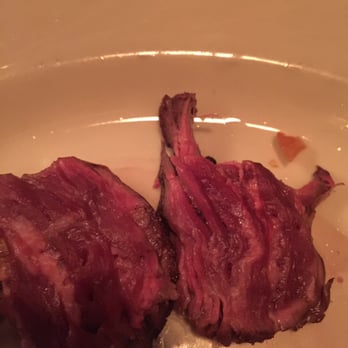 Olivier Bistro - Raw instead of medium rare. Terrible and chewy. - French Near Me - Brooklyn, New York