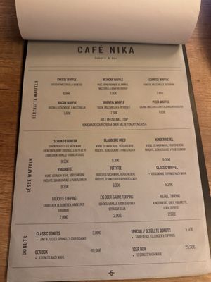 Menu photo 1 Café Nika Bamberg, BY
