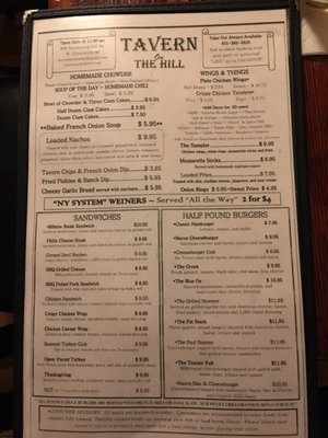 Menu photo 4 Tavern On the Hill West Greenwich, RI
