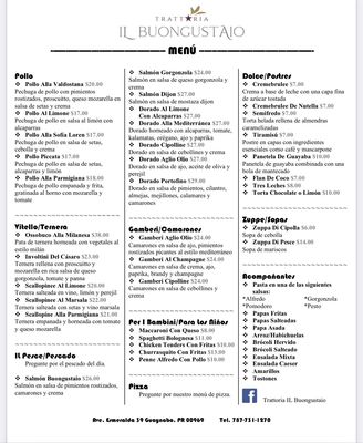 Menu photo 4 Trattoria IL Buongustaio Guaynabo, PR Menu photo 4 Trattoria IL Buongustaio Guaynabo, PR