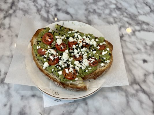 Photo of Coffee Project New York | Chelsea - New York, NY, US. Avocado toast