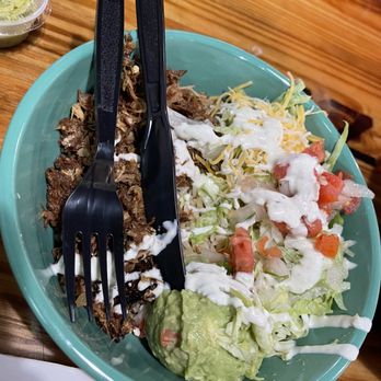 Fuzzy's Taco Shop - Carnitas Burrito Bowl - Tex-Mex Near Me - Orlando, Florida