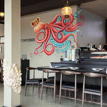 Yummy Sushi - Sushi bar and cool octopus graphic - Sushi Bars Near Me - Coronado, California Yummy Sushi - Sushi bar and cool octopus graphic - Sushi Bars Near Me - Coronado, California
