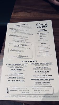 Menu photo 3 Church and Union Denver, CO