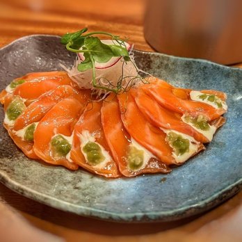 MF Sushi - Truffle Aioli Fresh Salmon - Japanese Near Me - Atlanta, Georgia MF Sushi - Truffle Aioli Fresh Salmon - Japanese Near Me - Atlanta, Georgia