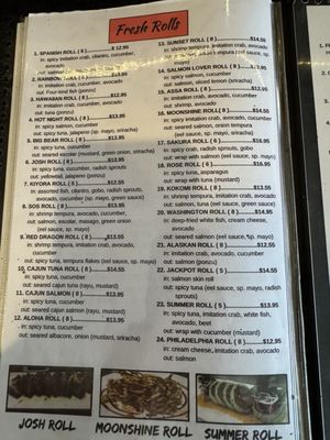 Menu photo 2 Kiyora Sushi Redlands, CA Menu photo 2 Kiyora Sushi Redlands, CA