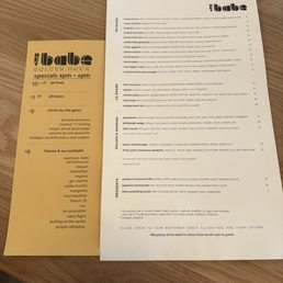 Food menu August 2026 + Golden Hour special pricing list Food menu August 2026 + Golden Hour special pricing list