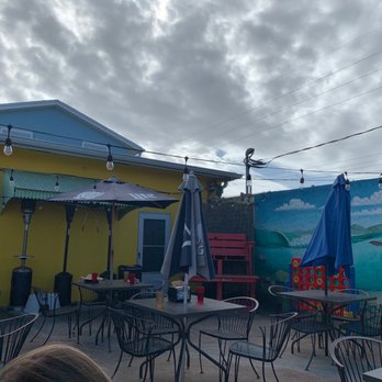 The Tiny Turtle - Back Patio - Caribbean Near Me - Cocoa Beach, Florida