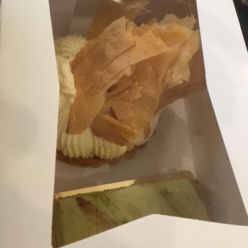 CIA Bakery Cafe - Matcha winter and white chocolate banana tart - Coffee & Tea Near Me - San Antonio, Texas