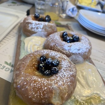 Great Maple - Lemon blueberry donuts - New American Near Me - Newport Beach, California Great Maple - Lemon blueberry donuts - New American Near Me - Newport Beach, California