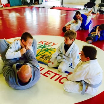 Key West PAL BJJ - Rich Thomas teaching kids - Sports Clubs Near Me - Key West, Florida