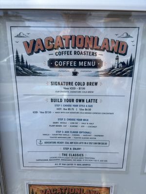 Menu photo 2 Vacationland Coffee Roasters Southwest Harbor, ME Menu photo 2 Vacationland Coffee Roasters Southwest Harbor, ME