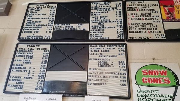 Menu photo 5 Plata's Mexican Food Barstow, CA Menu photo 5 Plata's Mexican Food Barstow, CA