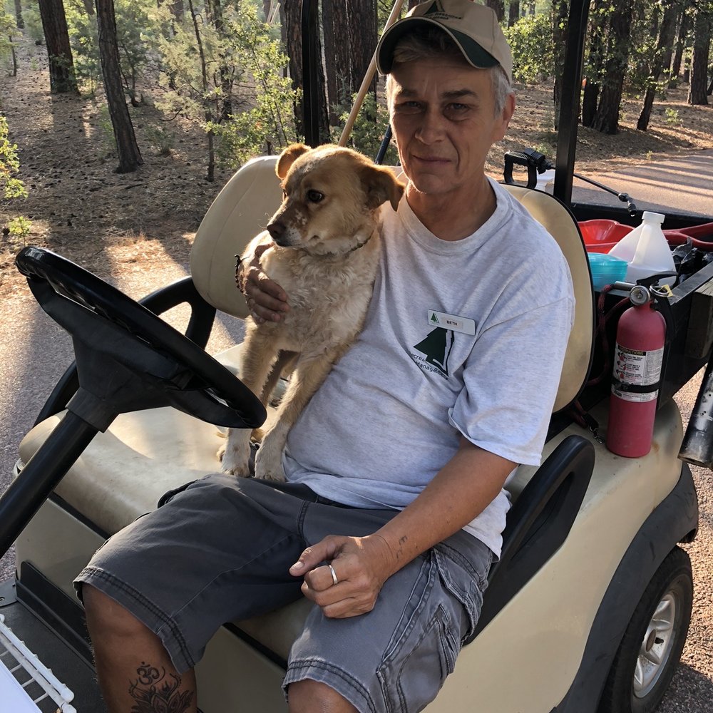 Ponderosa Campground - This is Beth and Bailey they work here. Beth was so amazing with the campers. She greeted us upon arrival. Helped us to our site. - Campgrounds Near Me - Payson, Arizona Ponderosa Campground - This is Beth and Bailey they work here. Beth was so amazing with the campers. She greeted us upon arrival. Helped us to our site. - Campgrounds Near Me - Payson, Arizona