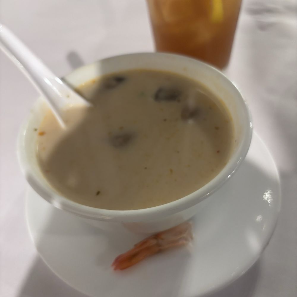 Siam Imperial Thai Kitchen - Rom Tom Kha Shrimp Soup cup - Thai Near Me - Imperial Beach, California
