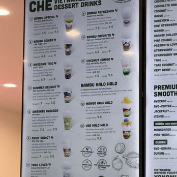 Bambu Desserts & Drinks - Menu - Desserts Near Me - Richmond, Texas Bambu Desserts & Drinks - Menu - Desserts Near Me - Richmond, Texas
