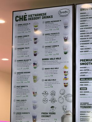 Menu photo 2 Bambu Desserts & Drinks Richmond, TX Menu photo 2 Bambu Desserts & Drinks Richmond, TX