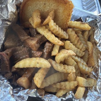 SmoQ-N-Meat BBQ - Brisket sandwich and fries - Barbeque Near Me - Elkton, Maryland SmoQ-N-Meat BBQ - Brisket sandwich and fries - Barbeque Near Me - Elkton, Maryland