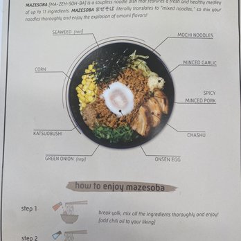 Dashiwa Ramen - Menu - Ramen Near Me - Arcadia, California