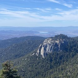 Suicide Rock from the Devil's Slide trail.