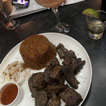 The Continent DC - Grilled Beef Suya Entree - African Near Me - Washington, DC, District of Columbia The Continent DC - Grilled Beef Suya Entree - African Near Me - Washington, DC, District of Columbia