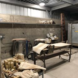 Ceramics back room