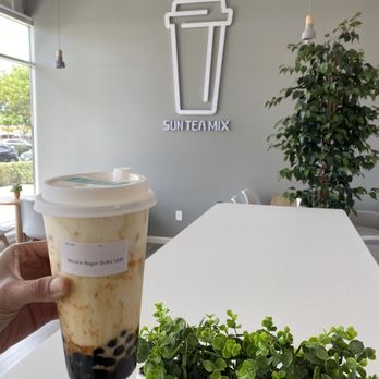 Sun Tea Mix - With Cream cheese - Bubble Tea Near Me - Honolulu, Hawaii