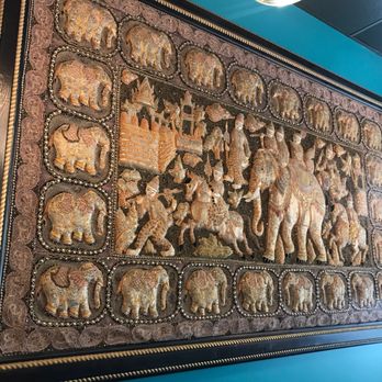 STIX Eatery - Beautiful elephant framed artwork - Thai Near Me - Concord, California
