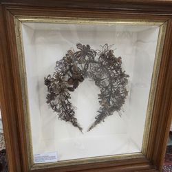 La Porte County Historical Society - Hair wreath.