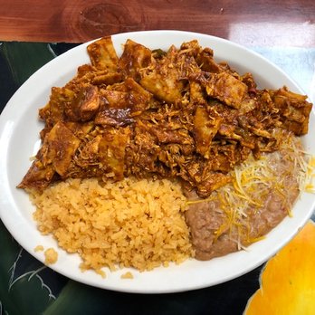 Chavas Mexican Restaurant - A huge portion of Chilaquiles - Mexican Near Me - Broken Arrow, Oklahoma