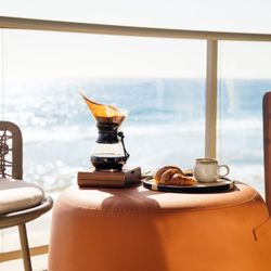 Beach Terrace - Choose your own coffee machine and enjoy our complimentary Petit Breakfast from the comfort of your balcony.