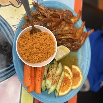 Mariscos Mar y Tierra - Camarones Zarandeados! My picky son LOVED. - Seafood Near Me - Portland, Oregon Mariscos Mar y Tierra - Camarones Zarandeados! My picky son LOVED. - Seafood Near Me - Portland, Oregon