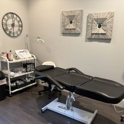 About Face & Body Electrolysis - New office in Matthews. Treatment area with industry standards of sterilization.