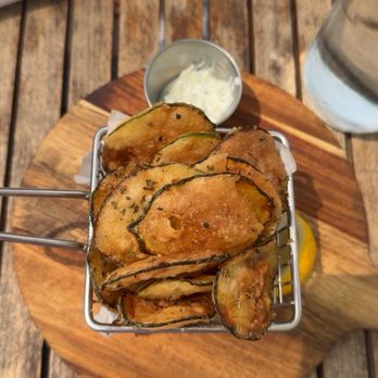 Saylor Beach House - Zucchini Chips - Mediterranean Near Me - Greenport, New York