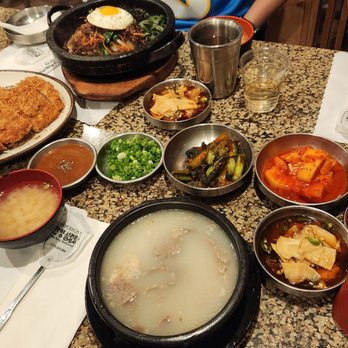Han Yang - Sul-long-tang, beef bulgogi bimbibap, and pork cutlet - Korean Near Me - Buena Park, California