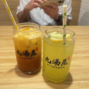 Kyuramen - Cherry Hill - Thai Iced Tea Amazing Lemonade - Ramen Near Me - Cherry Hill, New Jersey
